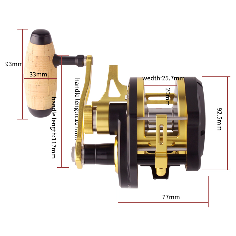 Nova Carretilha Umi para Slow  - Trolling Reel avaliação e preço