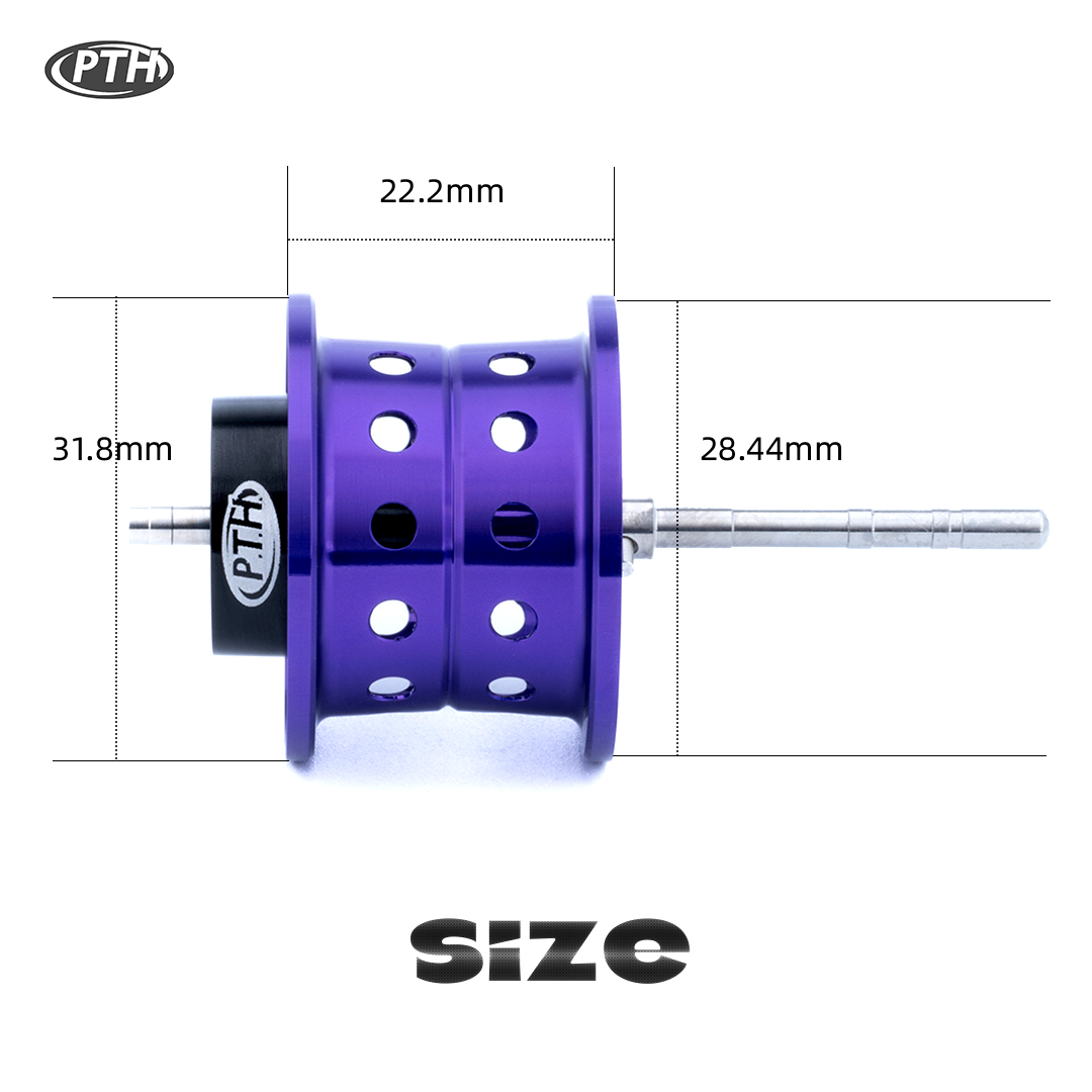 Carretel Modificado PTH TTL BF - Reel Spare Spool avaliação e preço