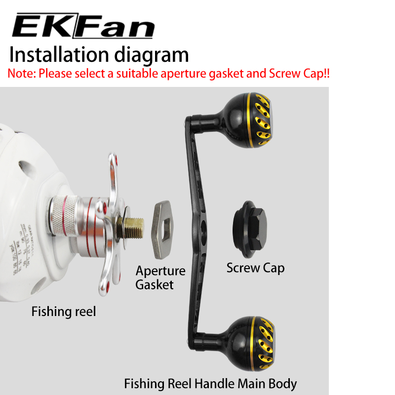 Manivela de Carretilha EKfan 1 - Spincast Reel avaliação e preço