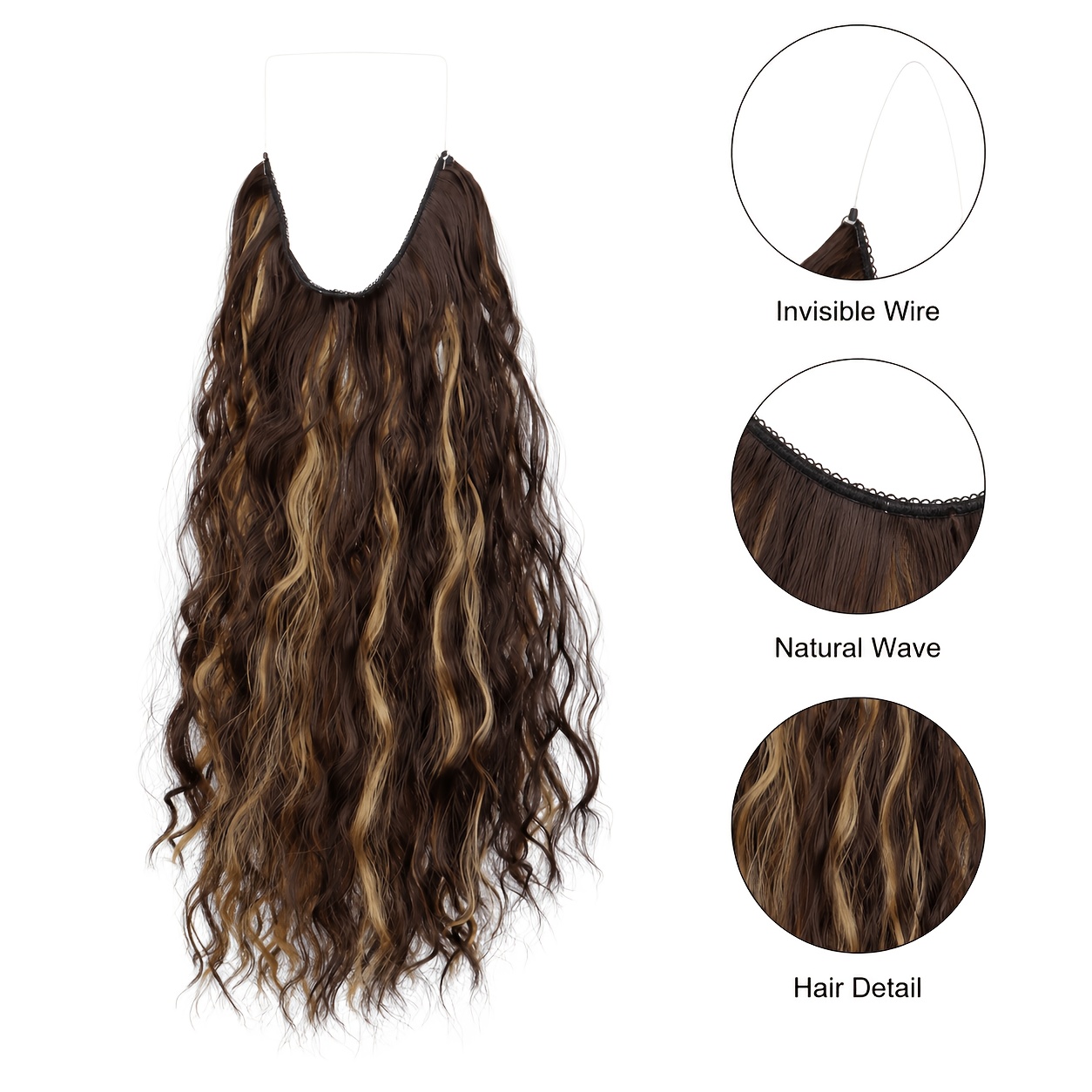 Extensões de Cabelo Sintético  - Baitcasting Reel avaliação e preço