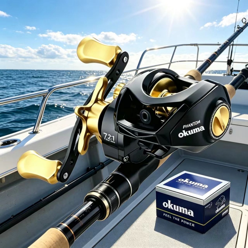 Carretilha de Pesca OKUMA com  - Surf Reel avaliação e preço